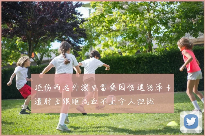 连伤两名外援克雷桑因伤退场泽卡遭肘击眼眶流血不止令人担忧